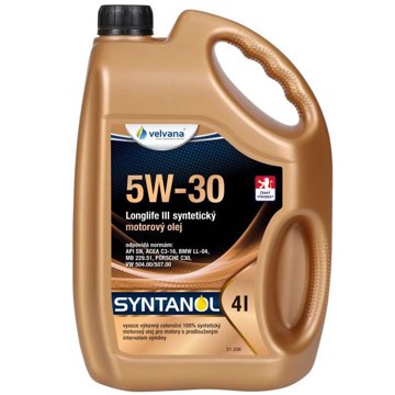 

VELVANA Syntanol 5W-30 Longlife, 4l