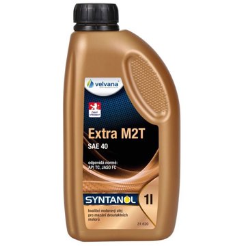 

VELVANA Syntanol SAE 40 Extra M2T 1l minerál pro dvoutaktní motory, 1l