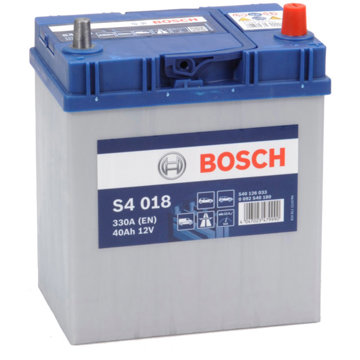 

BOSCH S4 018, 40Ah, 12V (0 092 S40 180)