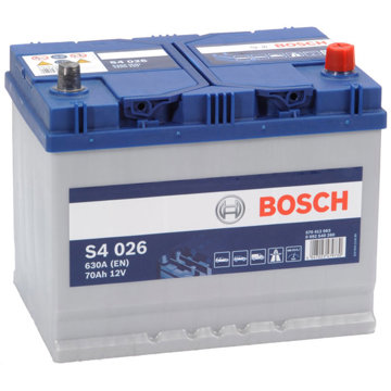 

BOSCH S4 026, 70Ah, 12V (0 092 S40 260)