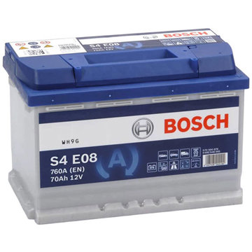 

BOSCH S4 E08, 70Ah, 12V, EFB (0 092 S4E 081)