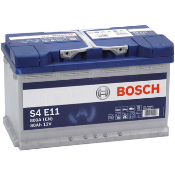 

BOSCH S4 E11, 80Ah, 12V, EFB (0 092 S4E 111)