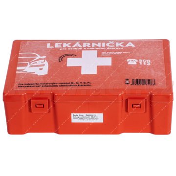 

ACI autolékárnička SK - plastová (výbava dle vyhlášky MZ SR č.143 / 2009) oranžová