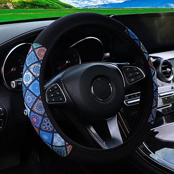 

PREXIM Potah na volant neopren, modrý
