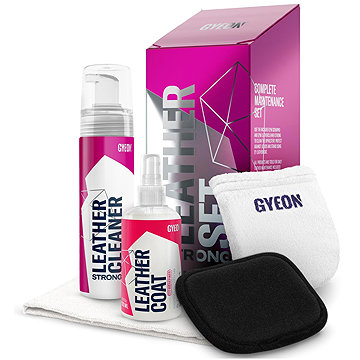 

Gyeon Q2M Leather Set STRONG Set pro čistění silně znečištěné kůže 500 ml