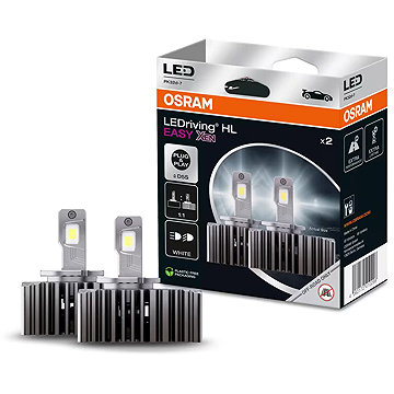 OSRAM žárovka LEDriving HL EASY XEN D5S, 50W, 12V, 6500K, PK32d-7, +180%, sada 2ks
