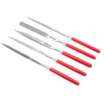 

YATO Pilníky jehlové diamantové 5 x 180 mm v sadě YT-6156
