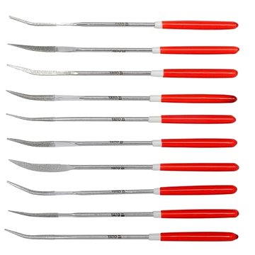 

VORELSada pilníků jehlových diamantových 3 x 140 mm 10 ks 30 mm