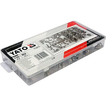 

YATO Matice metrické, kloboukové sada 150 ks YT-06775