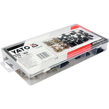 

YATO Vruty a podložky karosářské sada 170ks YT-06780