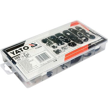 

YATO Kroužek pojistný otevřený sada 300ks YT-06884
