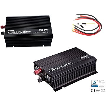 

Space Měnič napětí z 24V na 230V, trvalé zatížení 1600W