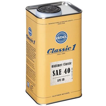 

RAVENOL Oldtimer Classic SAE 40 API SB; 1 L