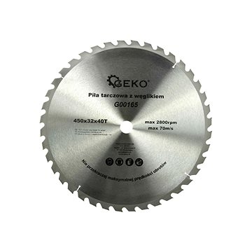

GEKO Kotouč pilový vidiový, 450x32x40T