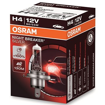 

OSRAM H4 Night Breaker SILVER +100%