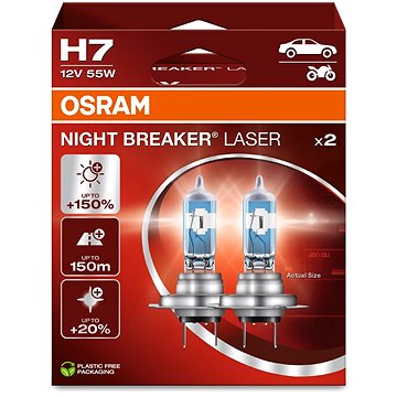 

OSRAM H7 Night Breaker Laser +150%, 2ks