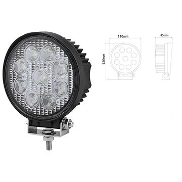 

Pracovní světlo LED 2200 lm, 9xLED