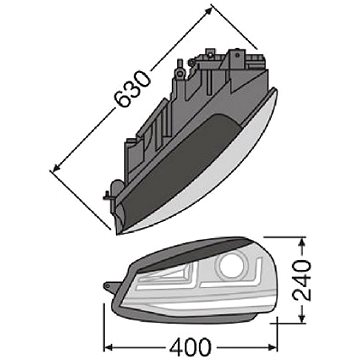

OSRAM LEDriving Full LED Golf VII Chrome