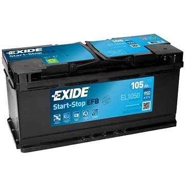 

EXIDE START-STOP EFB 105Ah, 12V, EL1050