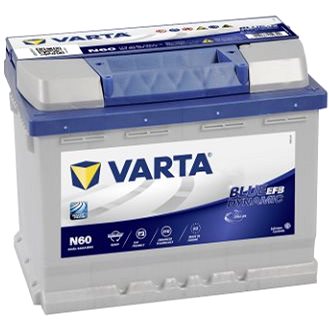 

VARTA Blue Dynamic EFB 60Ah, 12V, N60