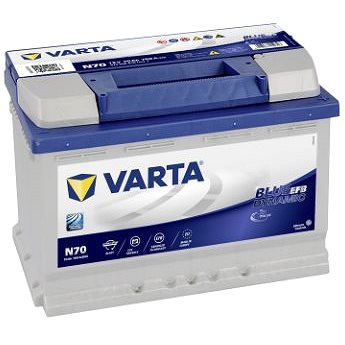 

VARTA Blue Dynamic EFB 70Ah, 12V, N70