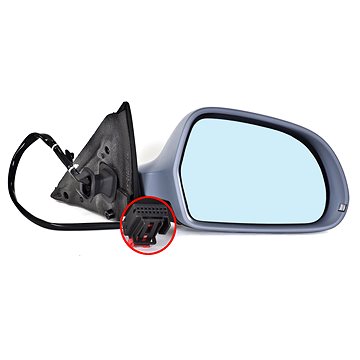

ACI zrcátko pro AUDI A4 07- -5/09 s blikačem pro lak P