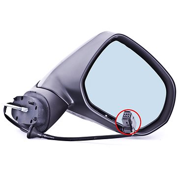 

ACI zrcátko pro CITROEN C3 Picasso 09- , s teplotním senzorem (5 pinů) P