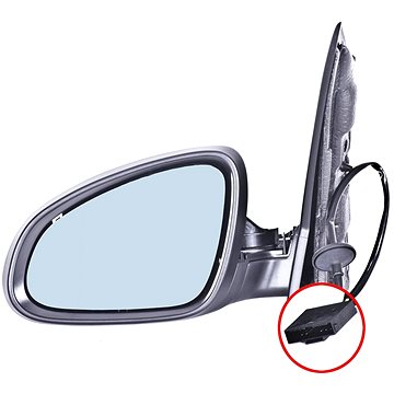 

ACI zrcátko pro OPEL Astra 09- pro lak (5pinů) L