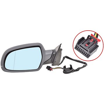 

ACI zrcátko pro AUDI A3 08-12 10- s blikačem pro lak 5dv. L
