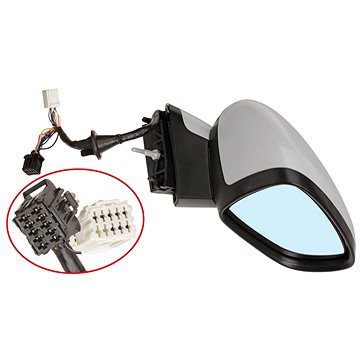 

ACI zrcátko pro CITROEN C4, 10-osv. nást. prostoru, tepl. čidlem pro lak (19pinů)