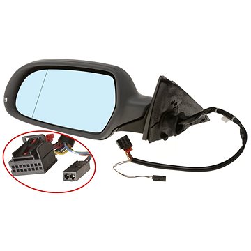 

ACI zrcátko pro AUDI A4 07- 6/09- s blikačem pro lak (10pinů) L