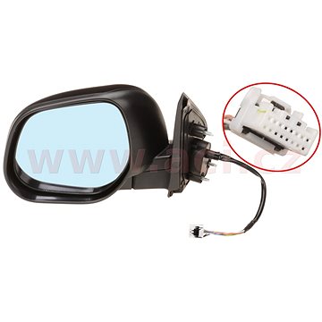 

ACI zrcátko pro CITROEN C-Crosser 07-12 el. sklopné pro lak (7pinů) L