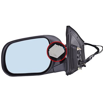 

ACI zrcátko pro TOYOTA RAV4, 05-08 pro lak el.