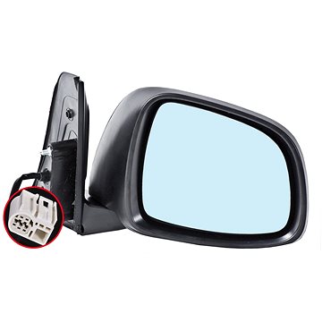 

ACI zrcátko pro SUZUKI SX4 06- pro lak (VIN: TSM-, zaoblený konektor) P