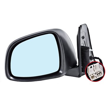 

ACI zrcátko pro SUZUKI SX4 06- pro lak (VIN: TSM-, zaoblený konektor) L