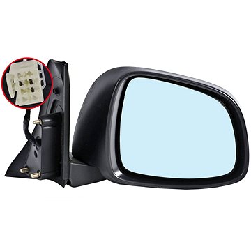 

ACI zrcátko pro FIAT Sedici 06- černé (obdélníkový konektor) P
