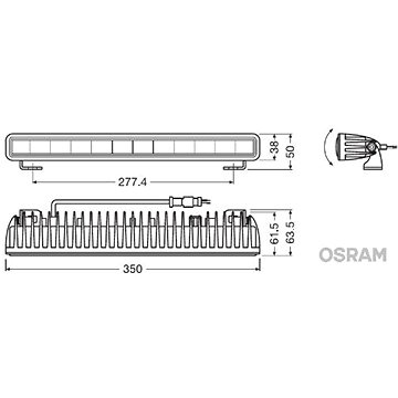 

OSRAM Světlomet LEDDL106-SP