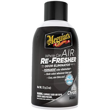 

Meguiar's Air Re-Fresher Odor Eliminator - Black Chrome Scent 57g