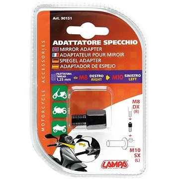 

LAMPA Redukce závitu zrcátka M8/1,25 R na M10/1,25 L