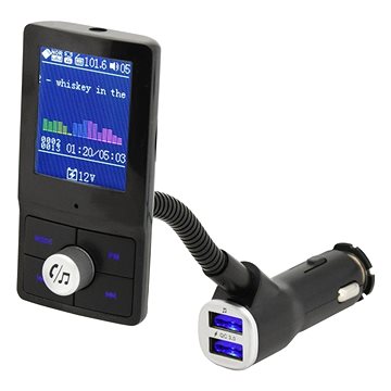 

Hands free FM transmitter LCD COLOR