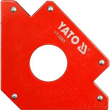 

YATO Úhelník magnetický ke svařování 34 kg s otvorem YT-0865