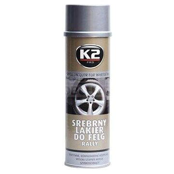 

K2 SILVER LACQUER FOR WHEELS RALLY 500 ml - stříbrný lak na kola