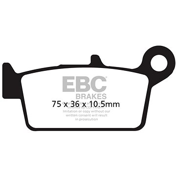 

EBC Brzdové destičky FA131R