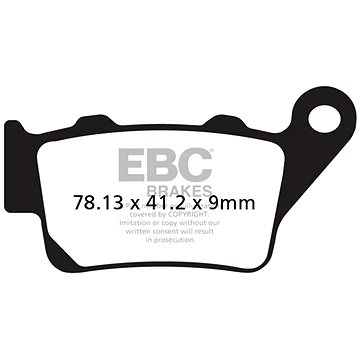 

EBC Brzdové destičky FA208R