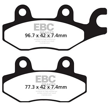 

EBC Brzdové destičky FA165R