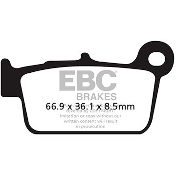 

EBC Brzdové destičky FA367/2R