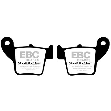 

EBC Brzdové destičky FA346TT