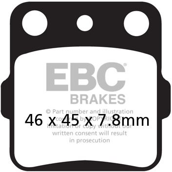 

EBC Brzdové destičky FA084TT