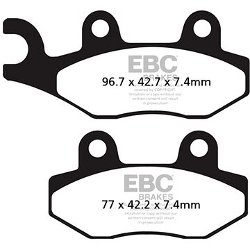 

EBC Brzdové destičky FA135TT