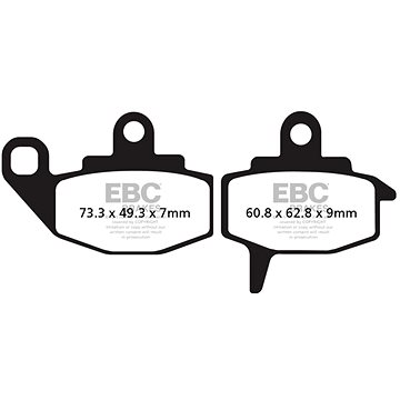 

EBC Brzdové destičky FA130TT